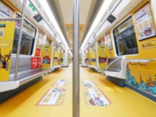 《不思议迷宫》深圳地铁广告专列开启了